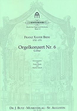 Franz Xaver Brixi Notenblätter Konzert G-Dur Nr.6