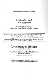 Gerhard Winkler Notenblätter Chianti-Lied und