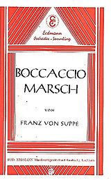 Franz von Suppé Notenblätter Boccaccio Marsch
