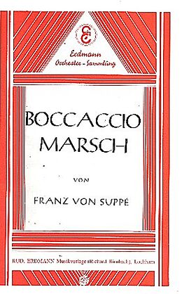 Franz von Suppé Notenblätter Boccaccio Marsch