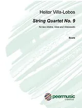 Heitor Villa-Lobos Notenblätter String Quartet no.9