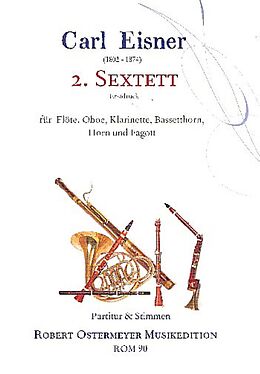 Carl Eisner Notenblätter Sextett C-Dur Nr.2