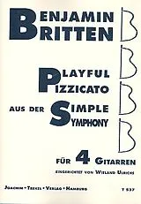 Benjamin Britten Notenblätter Playful Pizzicato aus der