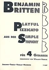 Benjamin Britten Notenblätter Playful Pizzicato aus der