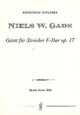 Niels Wilhelm Gade Notenblätter Octett F-Dur op.17 für 4 Violinen