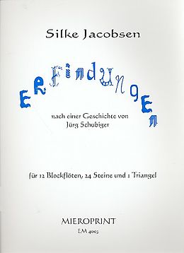 Silke Jacobsen Notenblätter Erfindungen für 12 Blockflöten