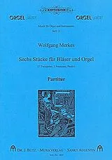 Wolfgang Merkes Notenblätter 6 Stücke