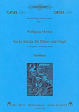 Wolfgang Merkes Notenblätter 6 Stücke