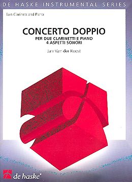 Jan Van der Roost Notenblätter Concerto doppio für 2 Klarinetten