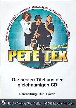 Pete Tex Notenblätter Pete Tex - Wonderful Sax