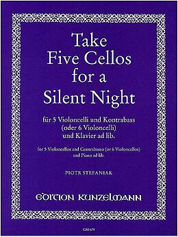 Piotr Stefaniak Notenblätter Take 5 cellos for a Silent Night