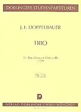 Josef Friedrich Doppelbauer Notenblätter Trio für Flöte, Violine und Violoncello
