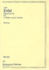 Ivan Eröd Notenblätter Capriccio 81 für 4 Flöten
