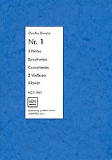 Jean Baptiste Charles Dancla Notenblätter 3 kleine Sinfonien concertant für