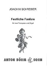 Joachim Schreiber-Windberg Notenblätter Festliche Fanfare