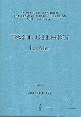 Paul Gilson Notenblätter La mer für Orchester