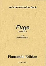 Johann Sebastian Bach Notenblätter Fuge Nr.10 aus dem Wohltemperierten