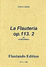Fulvio Caldini Notenblätter La Flauteria op.113,2