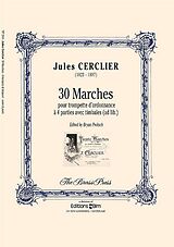 Jules Cerclier Notenblätter 30 marches pour trompette