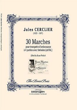 Jules Cerclier Notenblätter 30 marches pour trompette