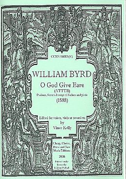 William Byrd Notenblätter O God give Eare for 5 voices