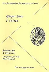 Gaspar Sanz Notenblätter 3 Suiten