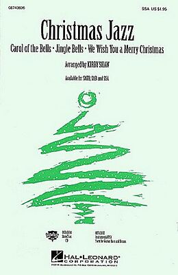  Notenblätter Christmas Jazz for female chorus (SSA)