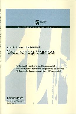 Christian Lindberg Notenblätter Groundhog Mamba