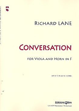 Richard Lane Notenblätter Conversation for viola and horn in F