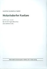Gustav Gunsenheimer Notenblätter Hetzelsdorfer Fanfare für 4-stimmiges