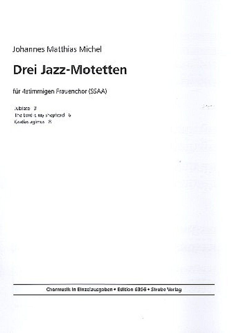 3 Jazz-Motetten