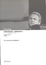 Klaus Paier Notenblätter Vibrations Vol.4 for 4 accordions