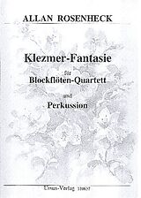 Allan Rosenheck Notenblätter Klezmer-Fantasie für 4 Blockflöten (SATB)