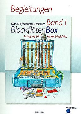 Daniel Hellbach Notenblätter Blockflötenbox Band 1