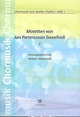 Jan Pieterszon Sweelinck Notenblätter Motetten Band 1 für gem Chor a cappella