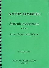 Anton Romberg Notenblätter Sinfonie concertante C-Dur