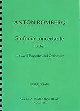 Anton Romberg Notenblätter Sinfonie concertante C-Dur