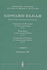 Edward Elgar Notenblätter Music for solo instrument and orchestra