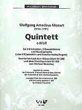 Wolfgang Amadeus Mozart Notenblätter Quintett c-Moll