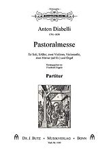Anton Diabelli Notenblätter Pastoralmesse