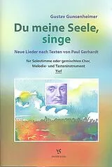 Gustav Gunsenheimer Notenblätter Du meine Seele, singe