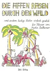  Notenblätter Die Affen rasen durch den Wald