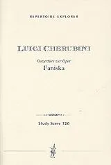 Luigi Cherubini Notenblätter Ouvertüre zur Oper Faniska