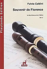 Fulvio Caldini Notenblätter Souvenir de Florence