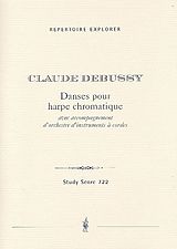 Claude Debussy Notenblätter Danses pour harpe chromatique