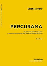 Stéphane Borel Notenblätter Percurama für Percussion-Ensemble