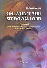  Notenblätter Oh wont You sit down Lord