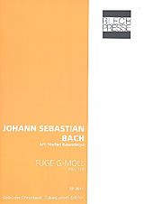 Johann Sebastian Bach Notenblätter Fuge g-Moll BWV578 für 2 Euphonien