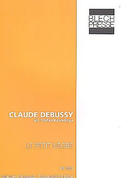 Claude Debussy Notenblätter Le petit nègre für 2 Euphonien