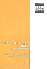 Johann Sebastian Bach Notenblätter Contrapunctus IX für Euphonium